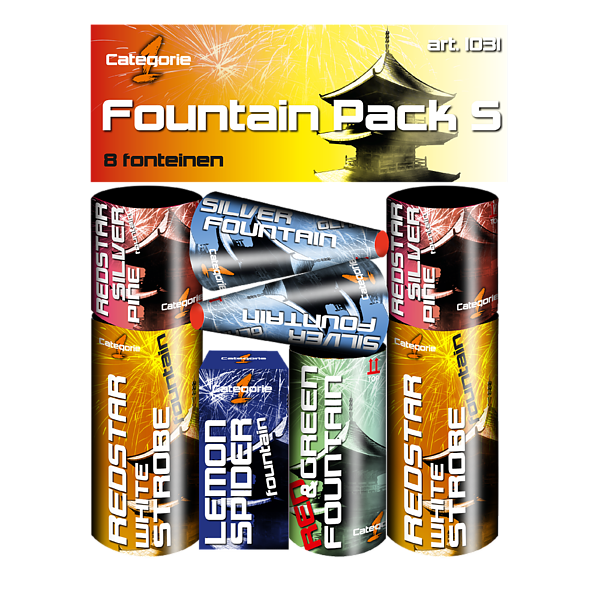 Fountain Pack S - cat1-fonteinen