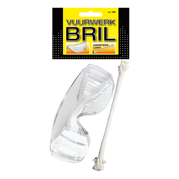 Vuurwerkbril OP=OP - veiligheid