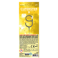 Cijferster 9 - cijfersterren